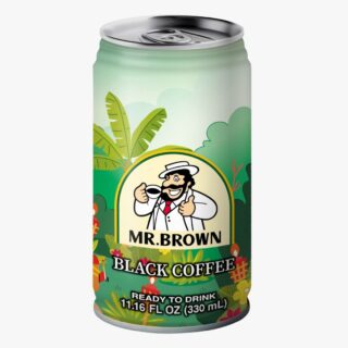 Mr Brown: Can Festive Black